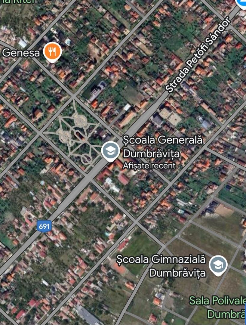 Teren Dumbravita cu front de 23ml - Padurea Verde - Poză 2