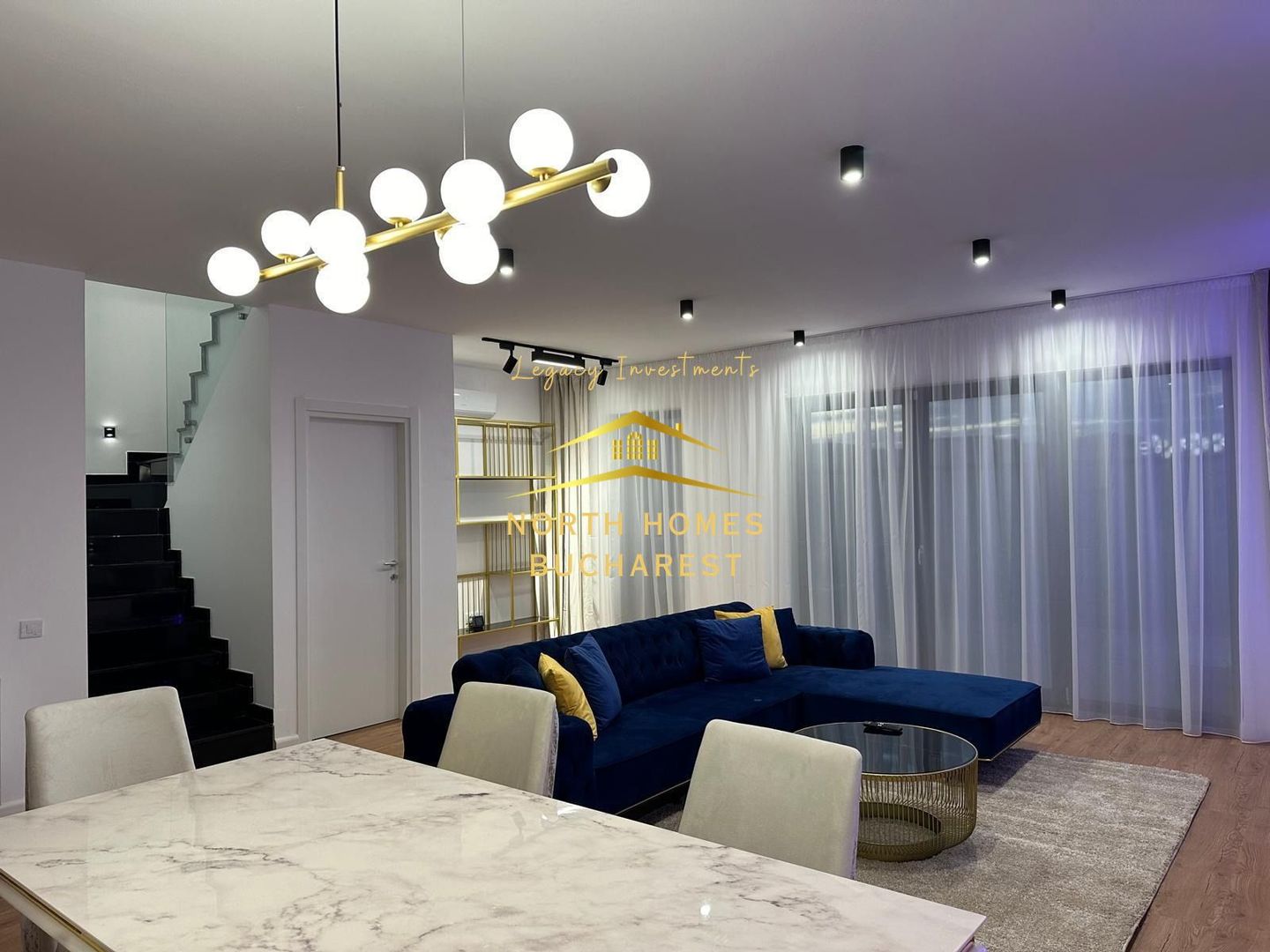 Vila de inchiriat - 4 camere- Pipera,Tunari - Poză 18