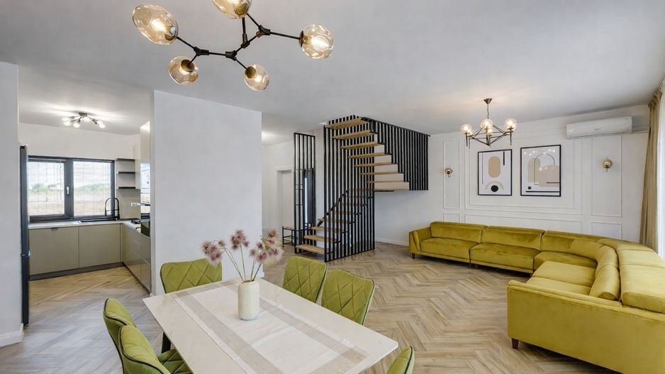 Casă 4 camere de închiriat – Pipera, Voluntari, lângă pădure - Poză 3