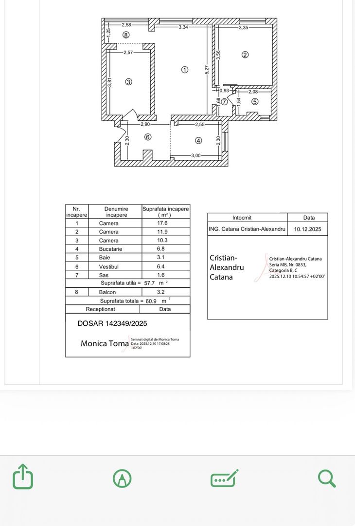 Vanzare apartament 3 camere Titan, Aleea Stanila, IOR - Poză 8
