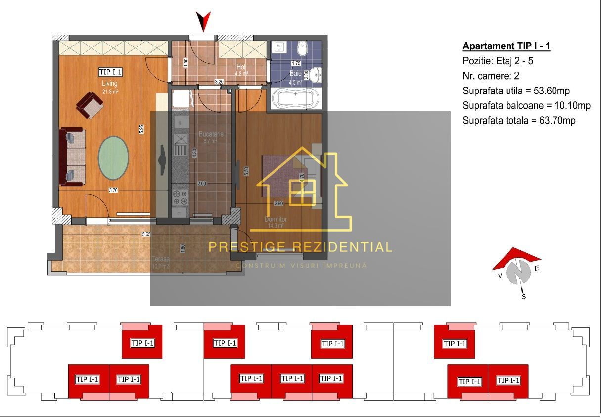 Apartament 2 camere,Finalizare rapida,10 min Metrou,Pallady/Titan - Poză 1