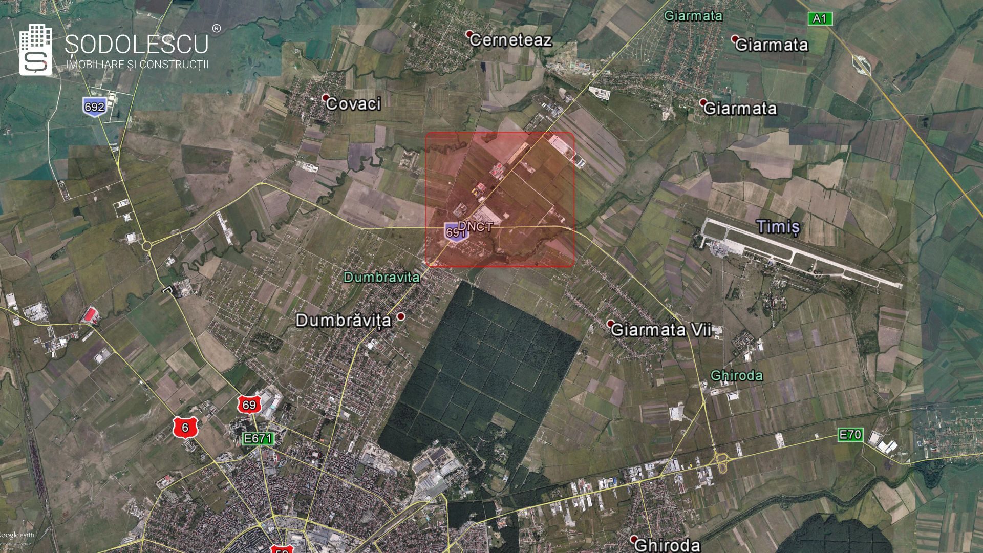 Parcele teren industrial cu PUZ - 2.700 mp, Giarmata - Poză 11