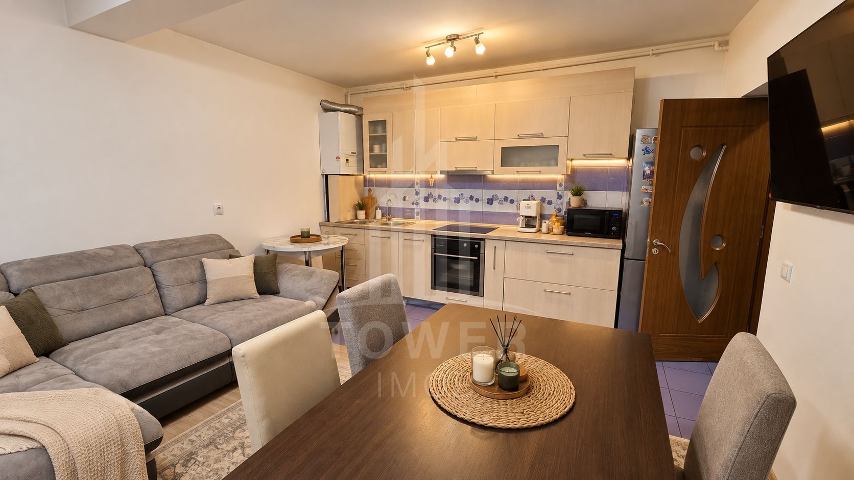 Apartament cu 2 camere, balcon și parcare privată – Turnișor, Sibiu - Poză 3