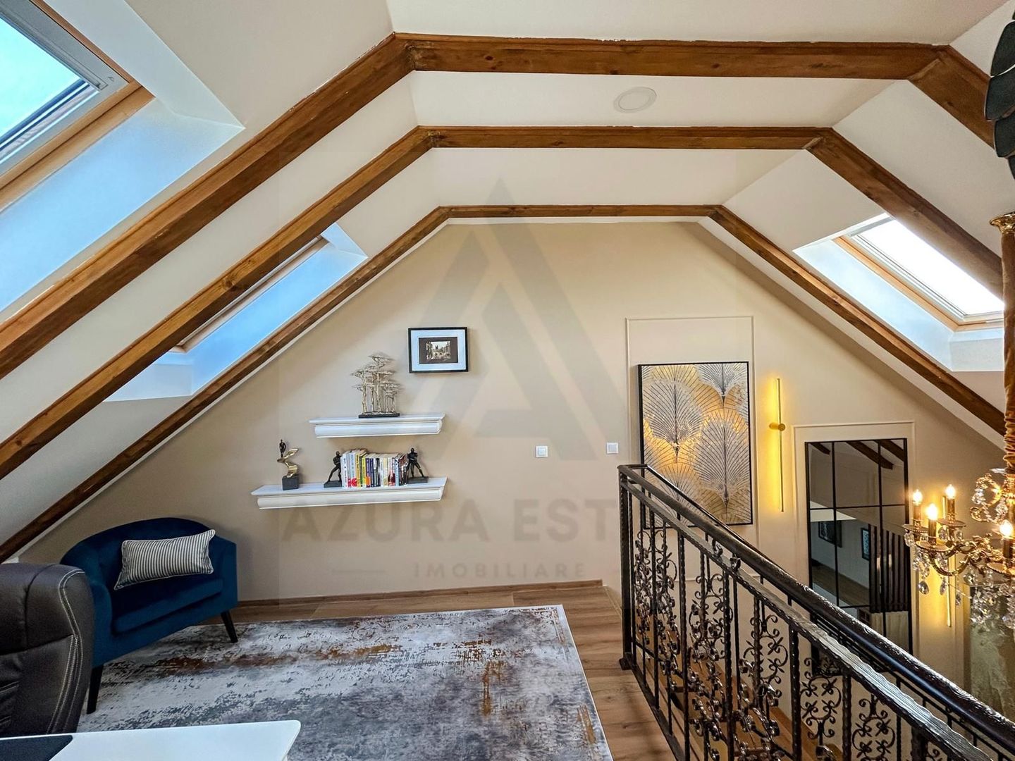 Penthouse lux 122 mp utili 4 camere 3 bai etaj 2 in Arhitectilor - Poză 14