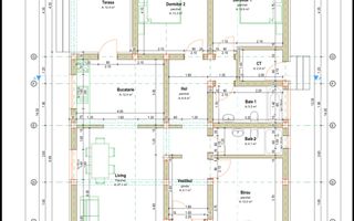 Casa Individuala Dudestii Noi,Parter,4 Camere,2Bai,Terasa Acoperita - Poză 3