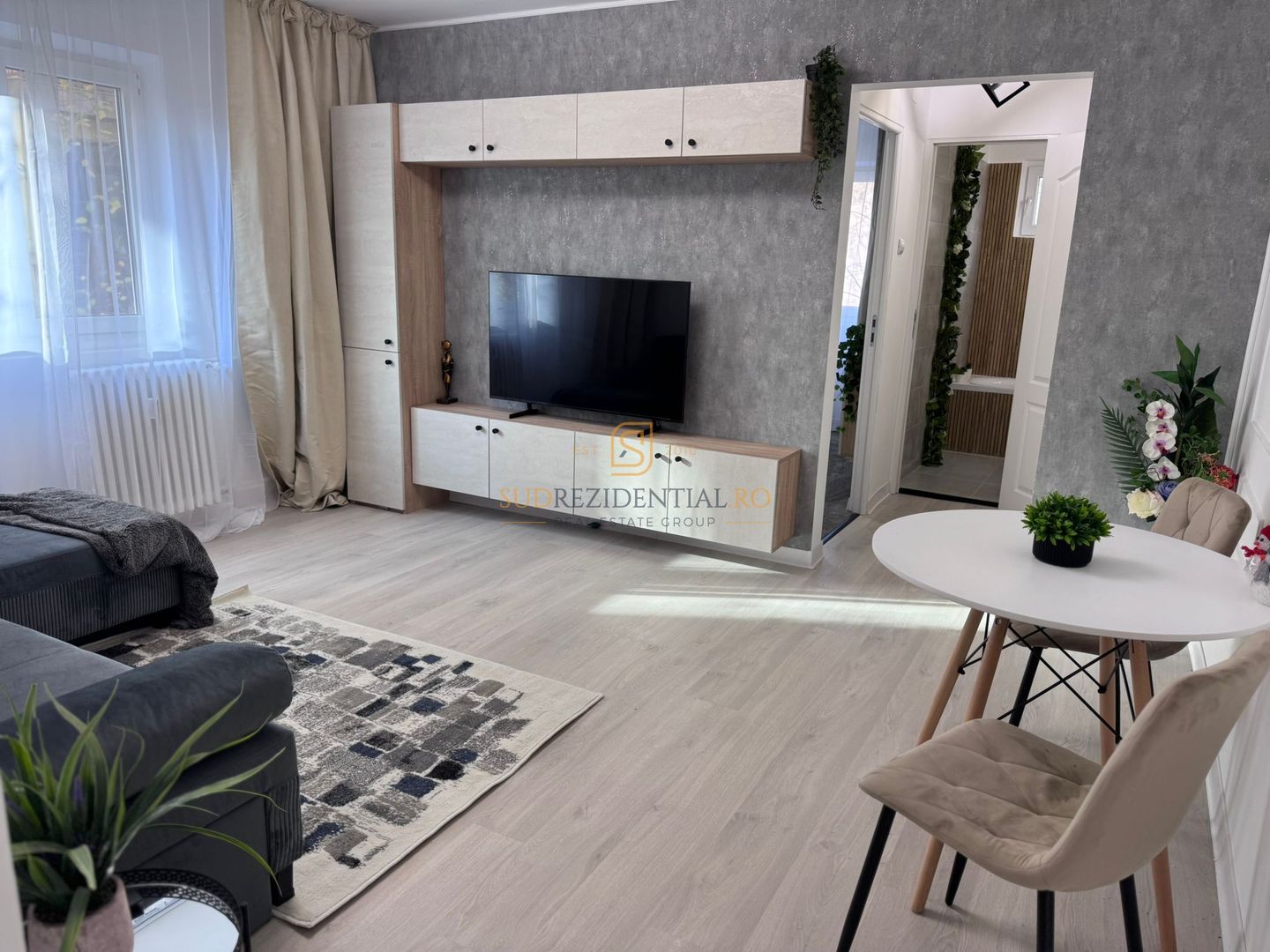 Apartament 2 camere, 1/4, mobilat premium, loc de parcare, Comision 0% - Poză 2