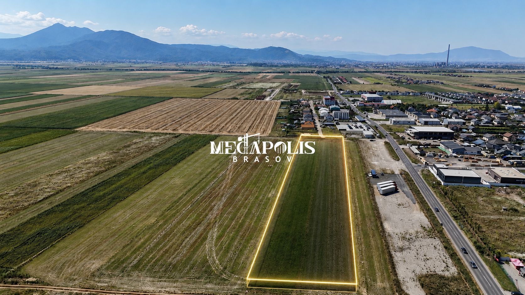 Teren extravilan 10.900 mp, Săcele, vizavi de cartier Izvor - Poză 1
