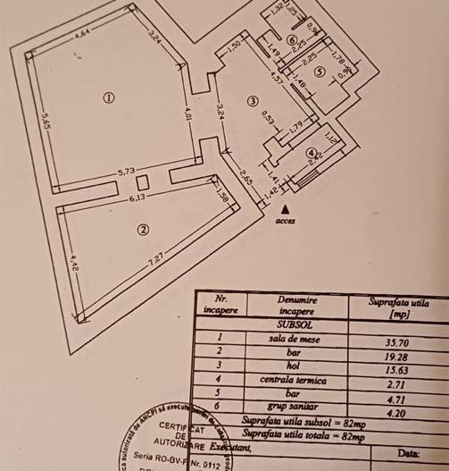 Str Lunga, zona Mielul Alb, spatiu comercial de 82mp tip crama, 129900 euro - Poză 15