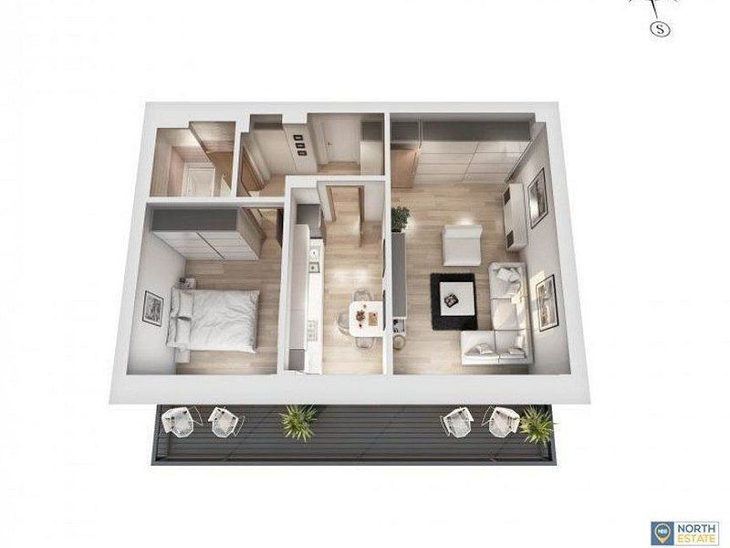 Apartament mobilat si utilat, parcare, Iancu Nicolae 133 - Poză 17