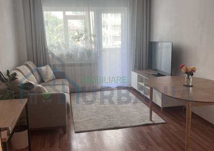 Apartament 2 camere de inchiriat – zona Podu Ros-Cotnari, Iasi | 57 mp | 450 EUR/luna - Poză 1