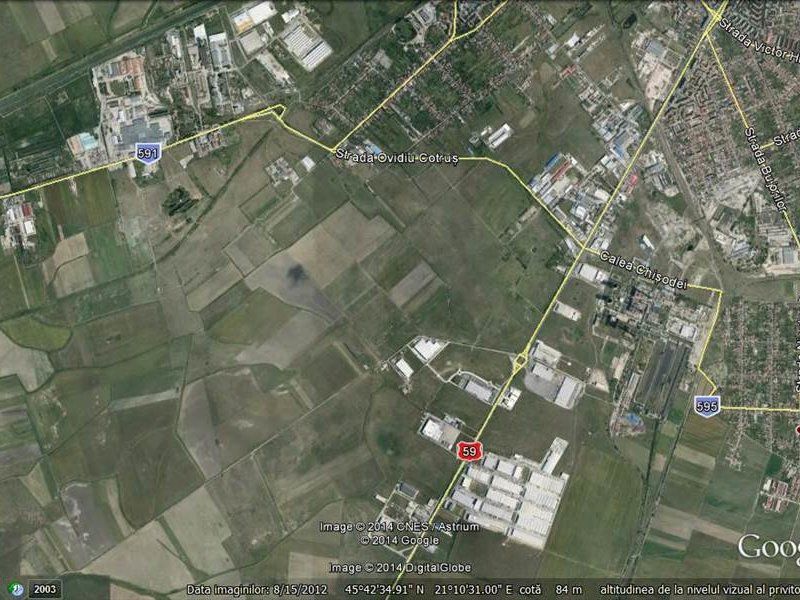 TEREN INDUSTRIAL PENTRU HALE ZONA CALEA SAGULUI. - Poză 2