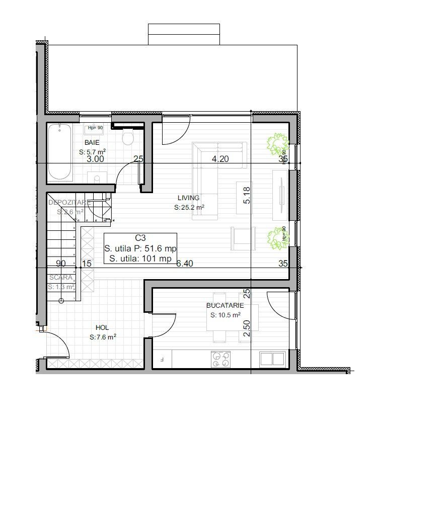 Braytim | Case insiruite | 4 camere | Strazi asfaltate | Comision 0% - Poză 21