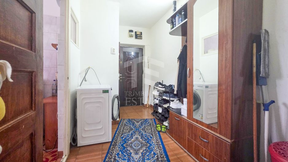 Apartament intim de 3 camere, complet mobilat și utilat + centrala - Poză 7