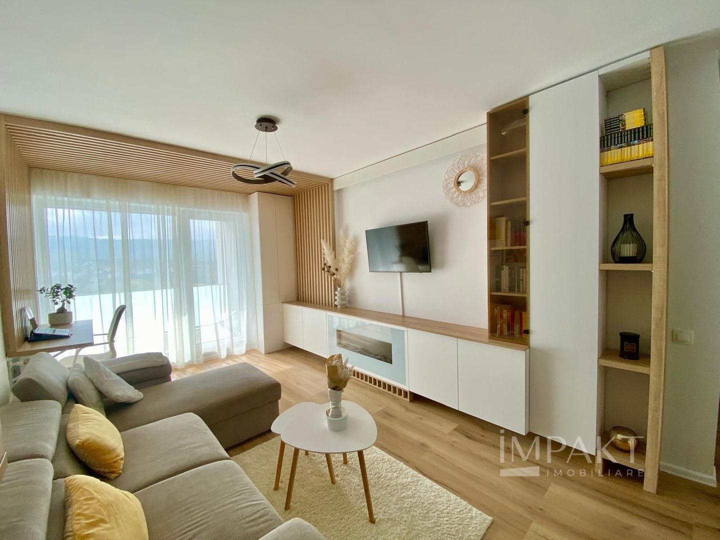 Apartament superb de inchiriat cu 2 camere,cartier Buna Ziua! - Poză 4