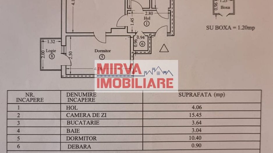 Apartament 2 camere | Parter | zona Bariera Postei-Bucov - Schiță 22