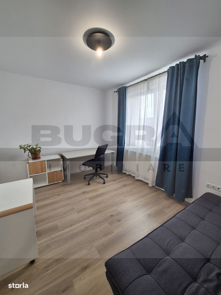 Apartament de 3 camere ultrafinisat, 77mp, parcare, zona Eugen Ionesco - Poză 13