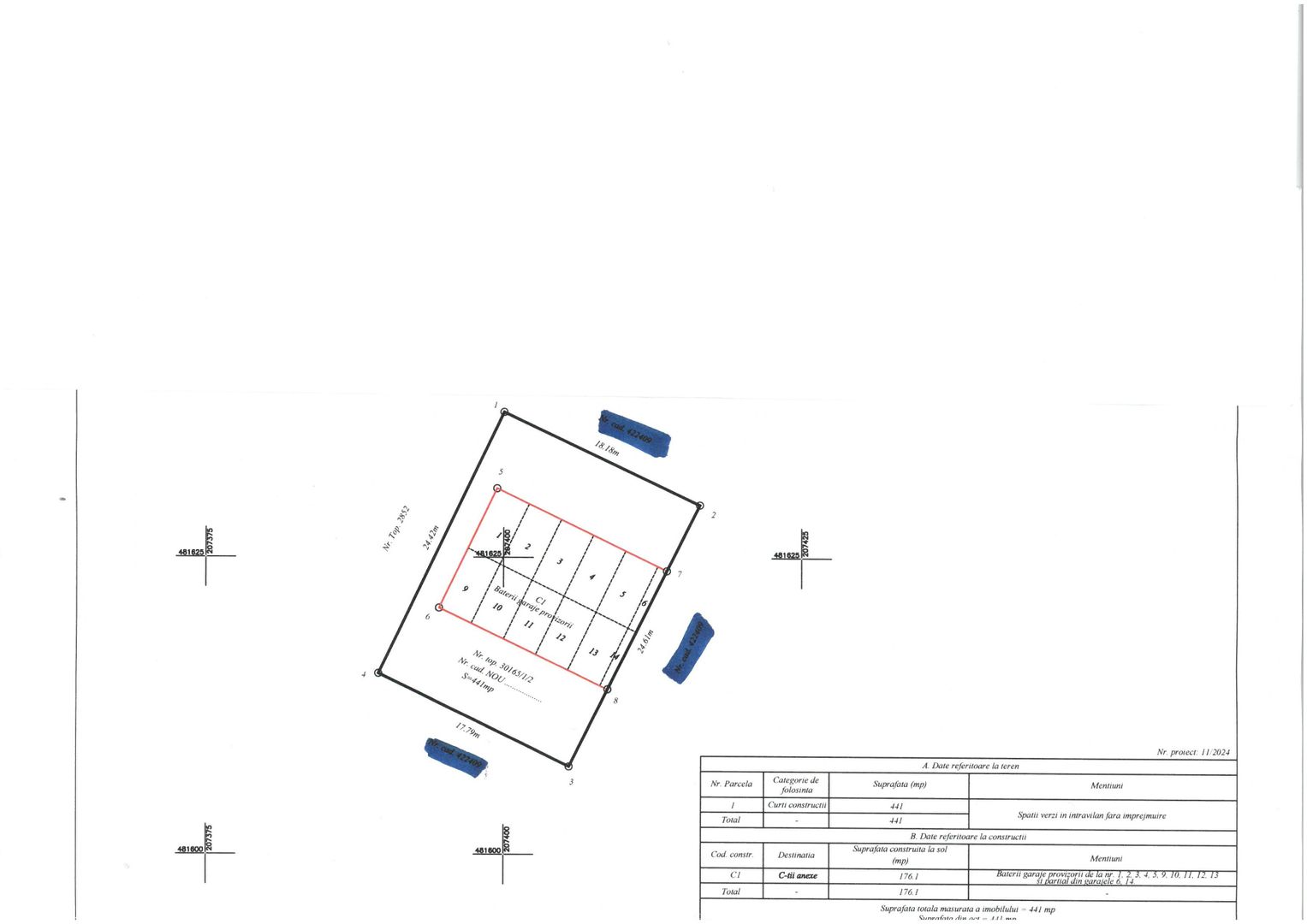 Teren intre blocuri,cu garaje-ideal pentru afacere - Poză 8