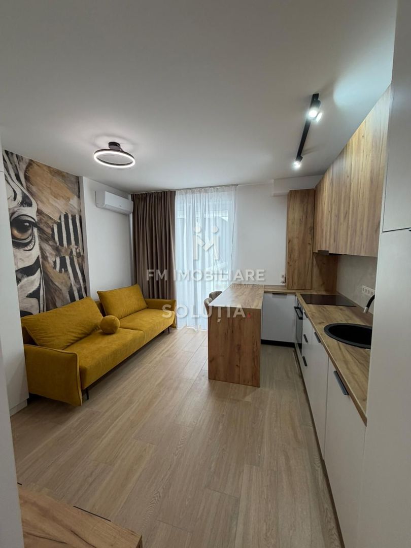 Prima închiriere | Garsonieră modernă în bloc nou | Parter - Poză 1