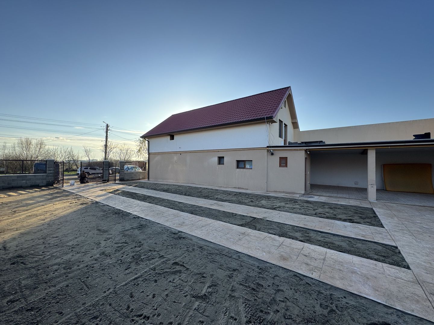 Casa Individuala Sanandrei,P+M,4 Camere,Terasa Acoperita,Teren Generos,Mobilata - Poză 7