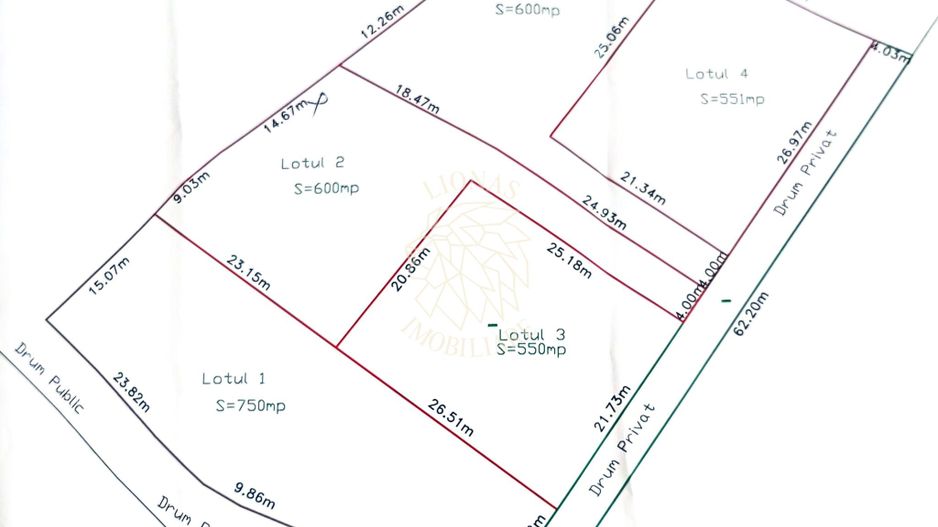 Teren 750 mp - ideal Cabana - utilitati-panorama deosebita lac Colibita - Poză 3