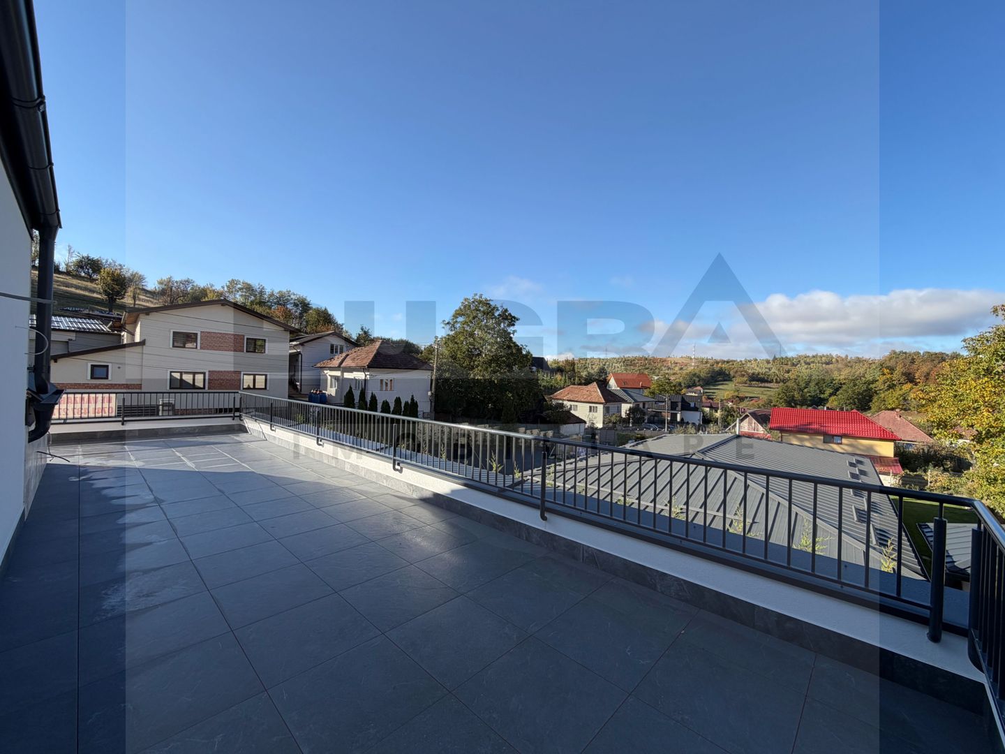 Casa cu arhitectura moderna 200mp, teren 800mp, Rooftop, zona Feleacu - Poză 18