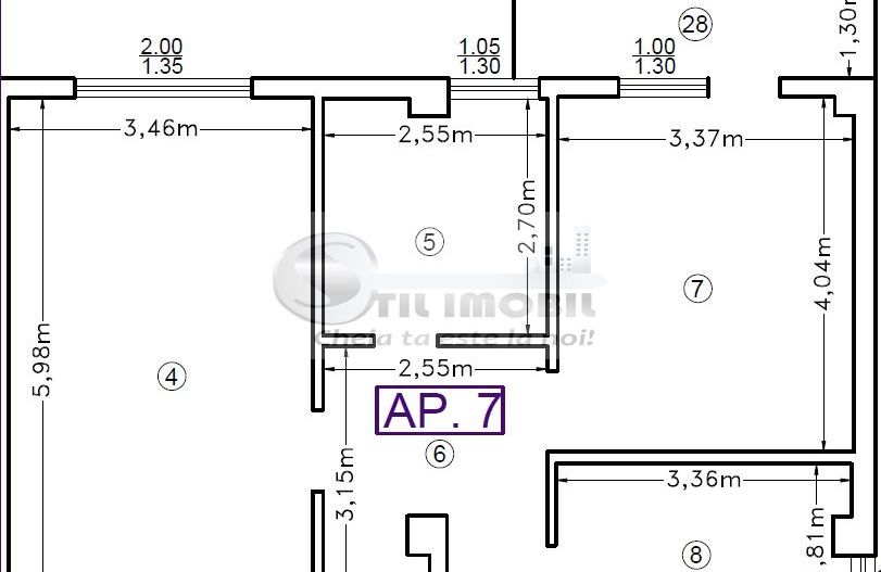 Apartament 2 camere -decomandat - Bucium - Poză 8