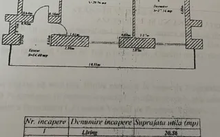2 camere - 71 mp - 2 băi  ( Văcărești- Loc de Parcare ) - Schiță 20