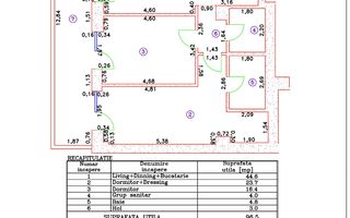 Apartament exclusivist | 3 camere | 121.8 mp | Cortina 126 - Poză 16