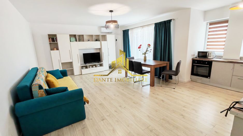 2 camere, spatios, mobilat modern, bloc nou, parcare, Borhanci - Poză 9