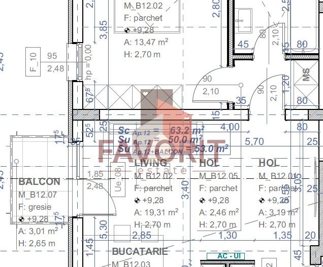 Langa mijloc de transport. 1 loc de parcare in CF. TVA 21% inclus. - Poză 19