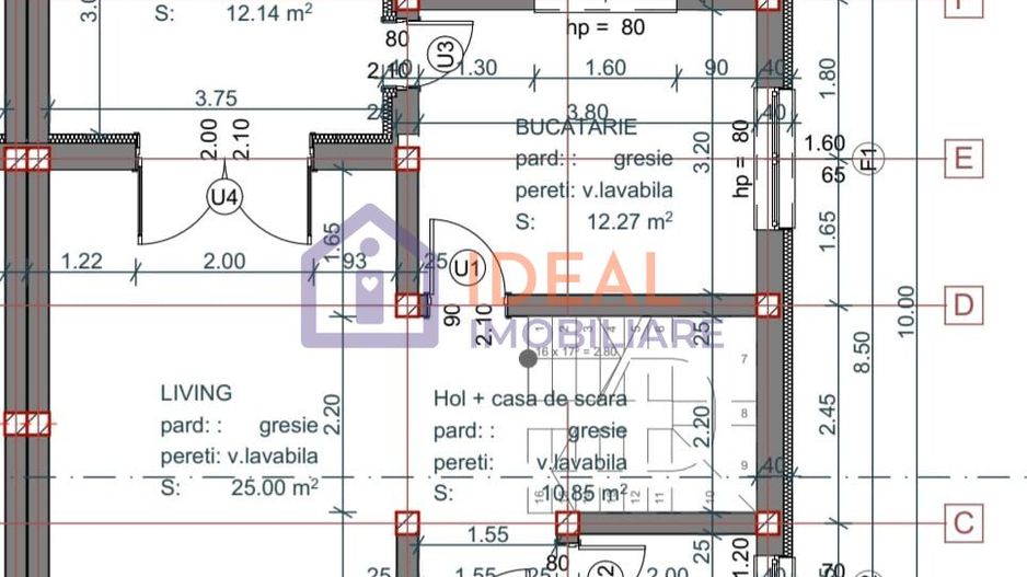 Casa Tip Duplex cu 4 camere, zona El Gringo Selimbar - Schiță 5