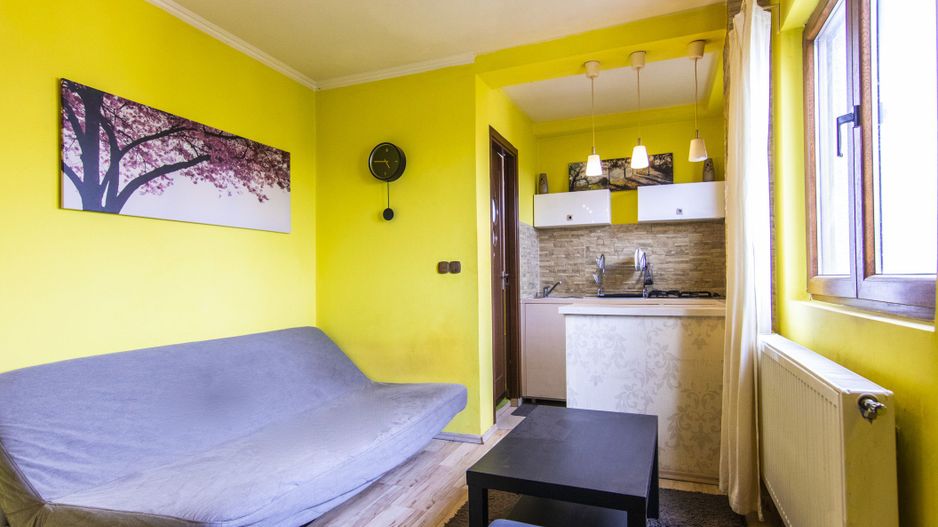 Garsoniera de inchiriat, libera, mutare imediata, Favorit Sibiu, mob. utilata - Poză 6
