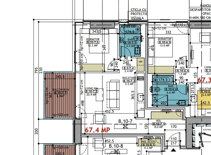 Apartament exclusivist cu 2 camere în One Verdi Park I Floreasca - Poză 7