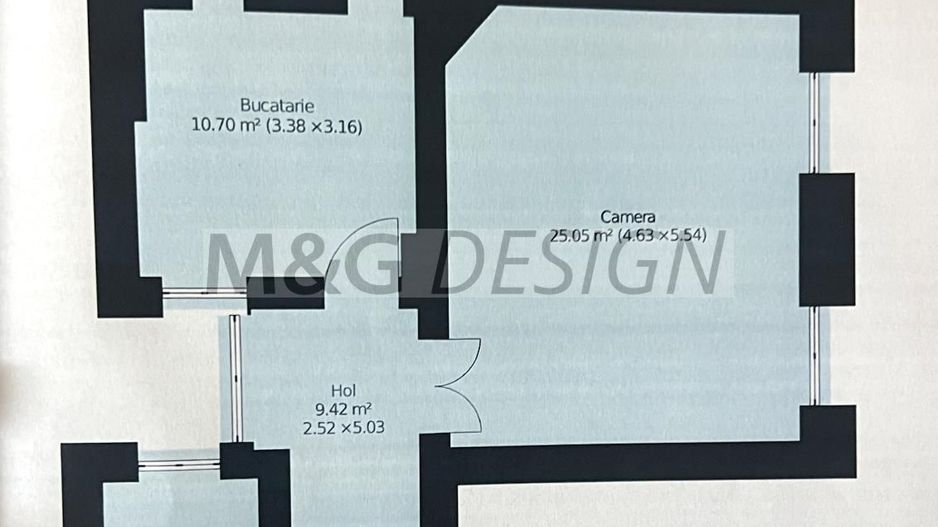 Apartament  2  camere Ultracentral etaj 2 - Poză 8