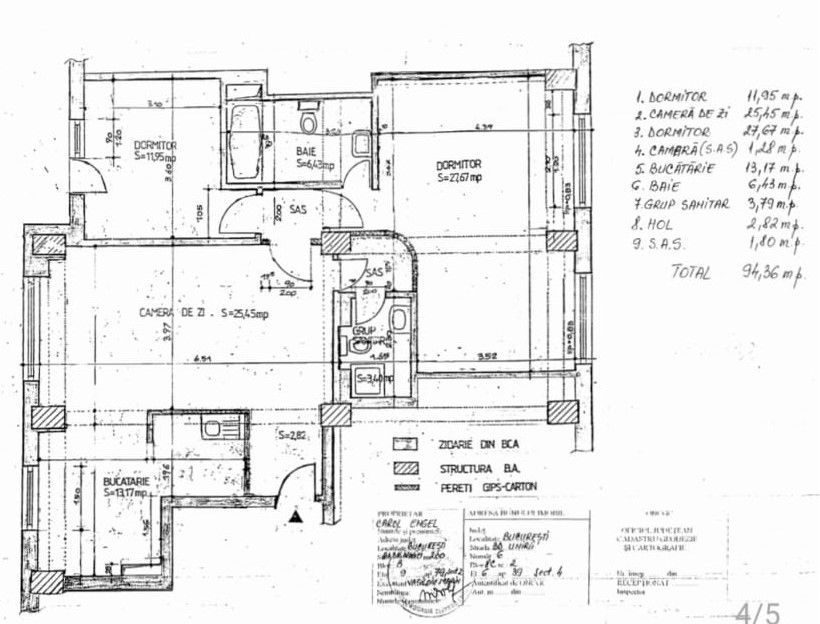 Vanzare Apartament 4 camere Fântâni Bd Unirii - Poză 8
