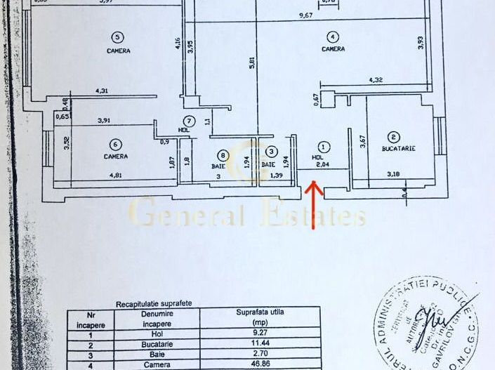 Vânzare apartament în bloc nou - 3 camere, 120 m.p. - Tătărași - Poză 2