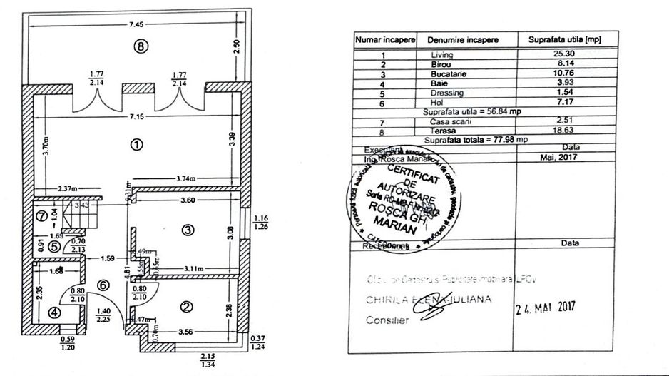 Casa tip duplex, 5 camere, Mogosoaia, P+1+Pod ! - Poză 46