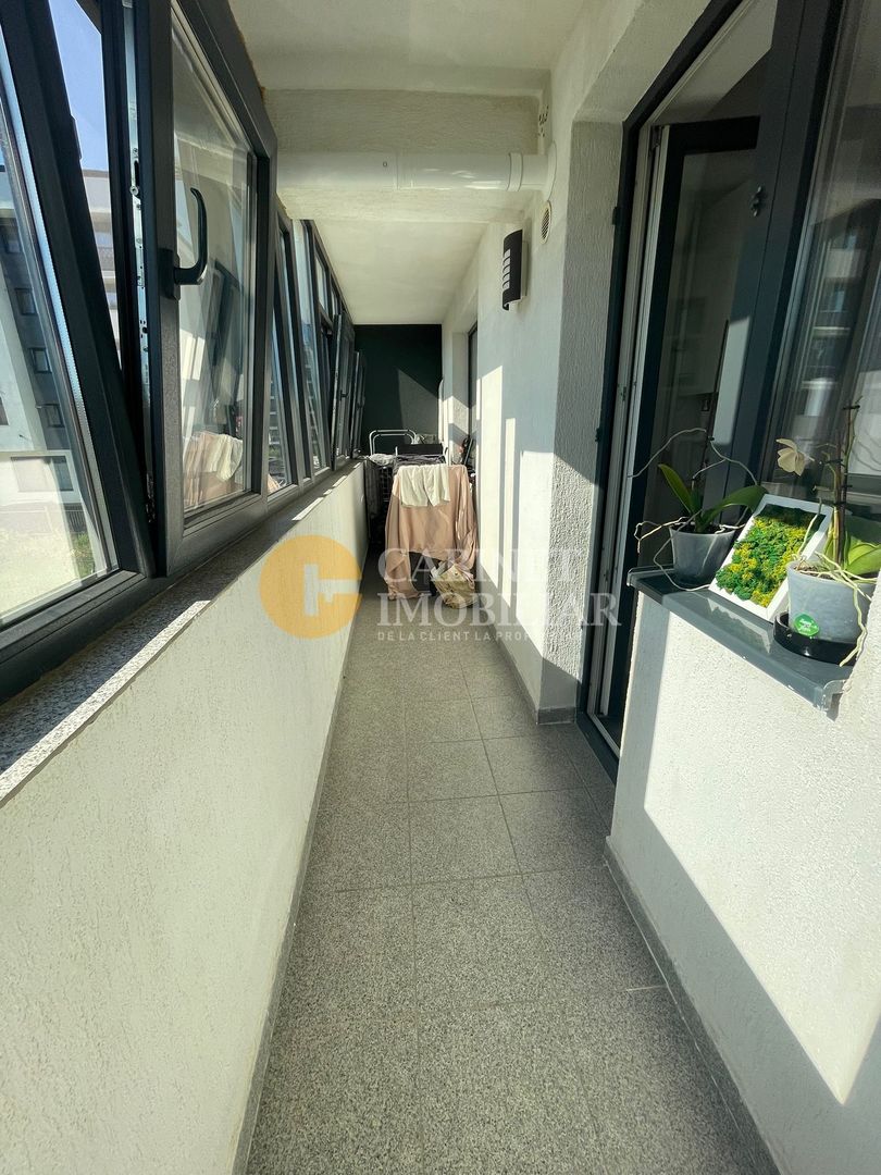Visan 2 camere decomandat - etaj 1/4 - mobilat - loc parcare - INTABULAT - Poză 7
