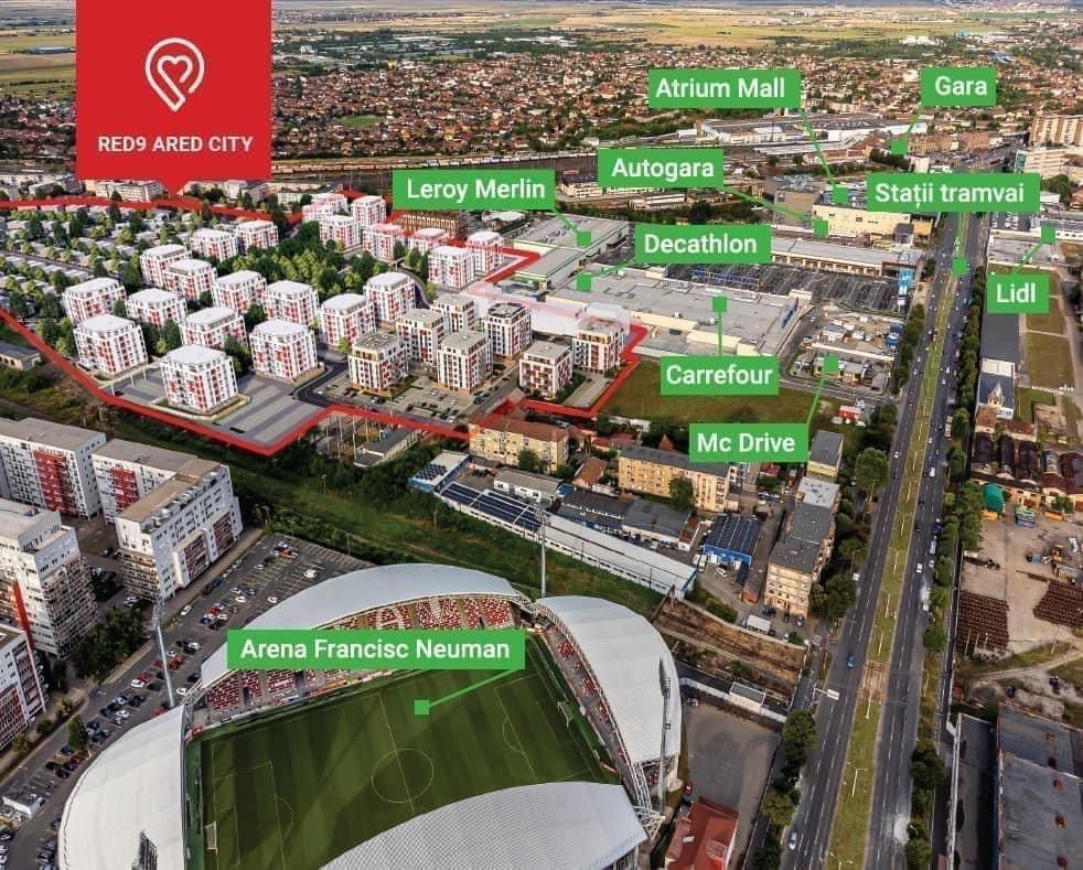 Parcele ARED - in inima Aradului - direct de la dezvoltator - Poză 2