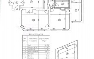 Apartament 3 camere 72 mp – Bucur Obor / Bd. Ferdinand – ideal pentru birouri - Poză 11