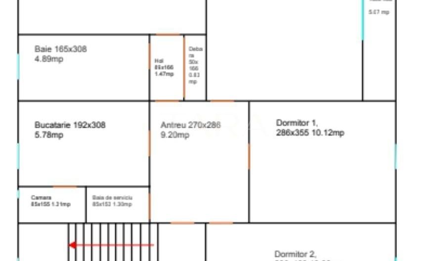 4 camere decomandate în Mănăștur – potențial excelent. - Poză 1