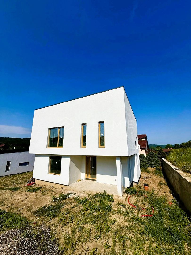 Casă nouă cu arhitectură mediteraneană | Semifinisată | 150 mp utili - Poză 3
