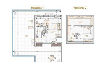 13 Septembrie-Marriott | 2 cam | 74mp + 107mp terasa | Mansarda | 296.000 euro - Poză 19