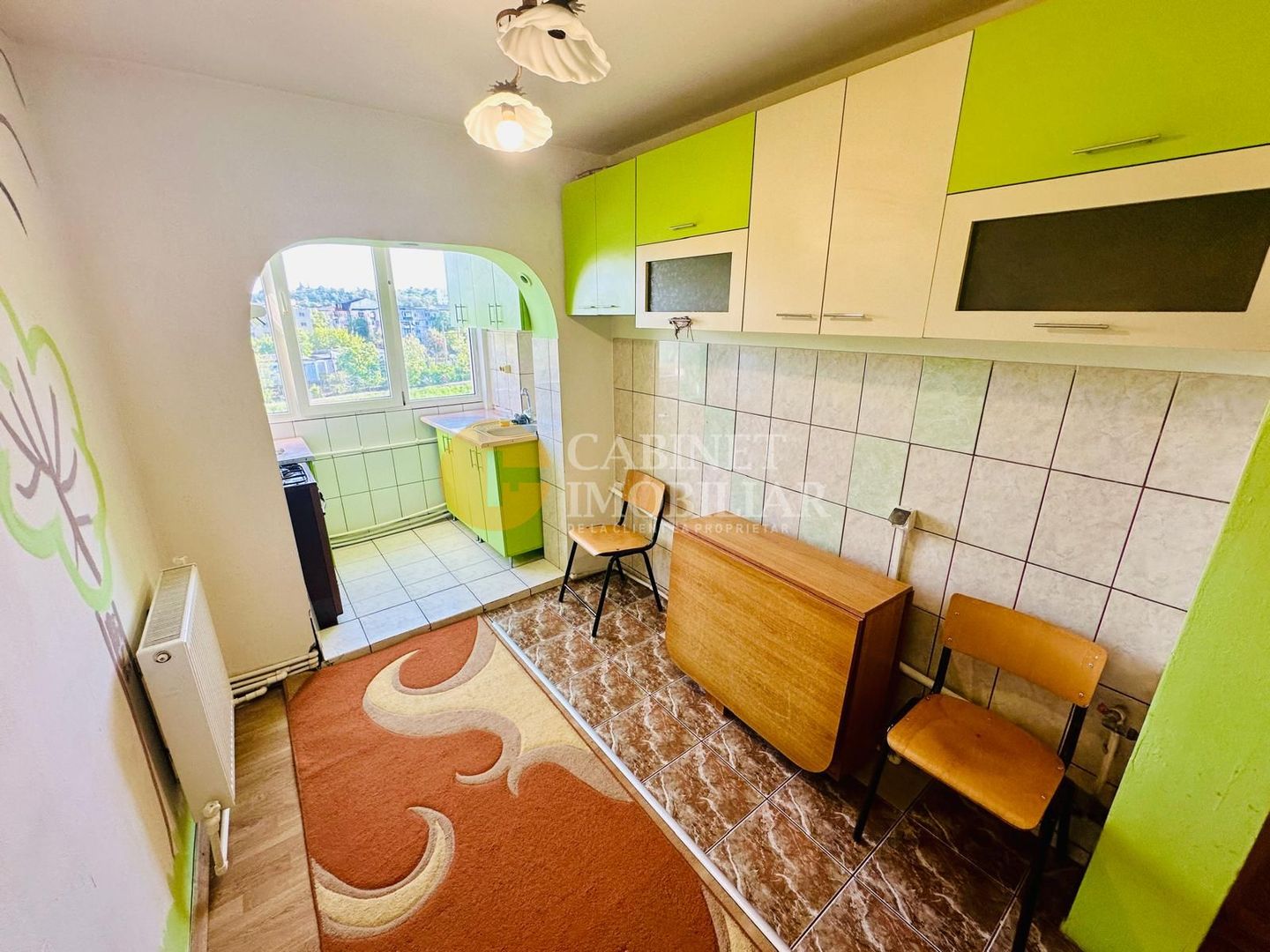 2 Camere Decomandat - Zona Alexandru Cel Bun - Bloc din 1983 - Poză 3