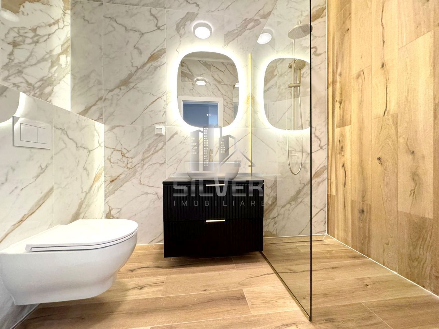 Apartament cu 2 camere dec. recent finisat+terasa de 12 mp/CF. - Poză 1