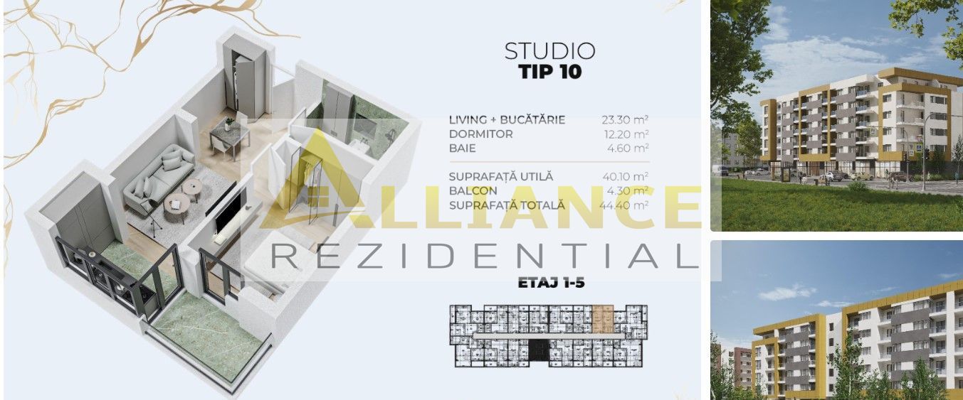 Metrou Berceni Aparetament 2 camere Studio - Poză 5