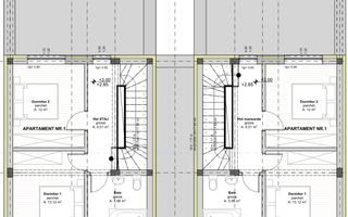 1/2 Duplex Sacalaz P+E,4Camere,2 Bai,Proiect Modern - Poză 5