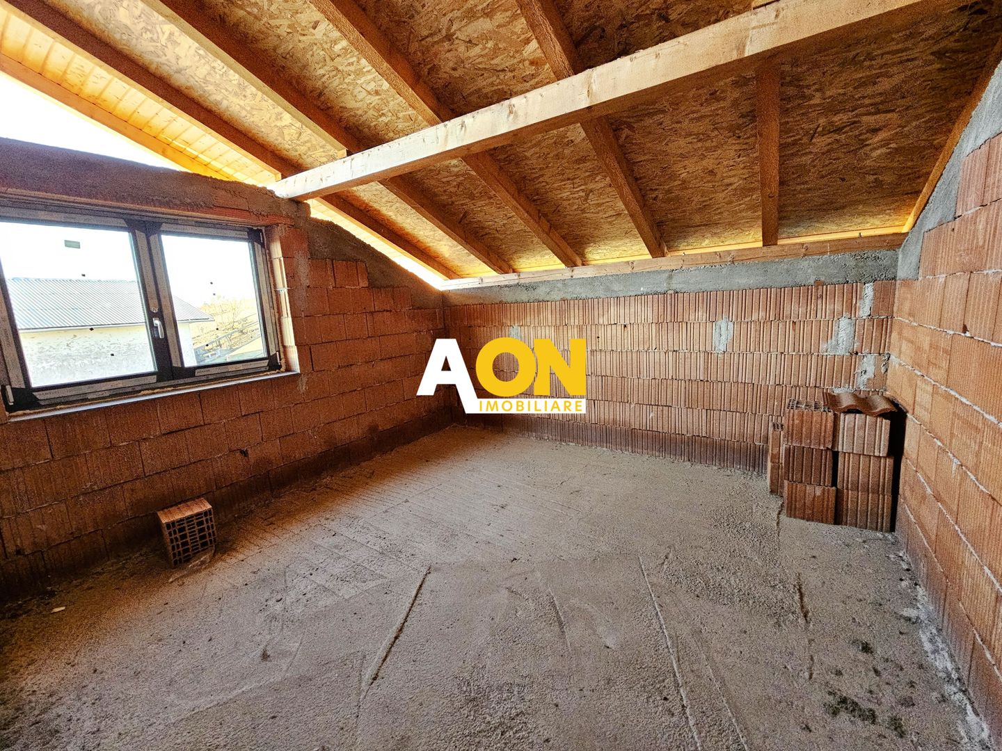 Casa la rosu, 5 camere, garaj, 479 mp teren, com. Ciugud - Poză 15
