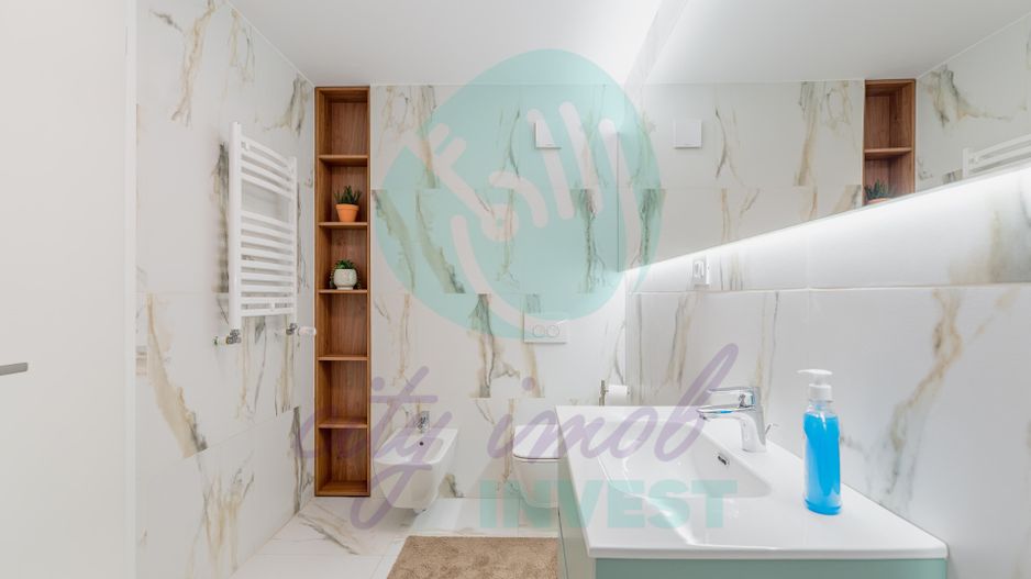 2 camere, suprafata 83 mp, terasa si loc parcare - PRIMA INCHIRIERE - Poză 16