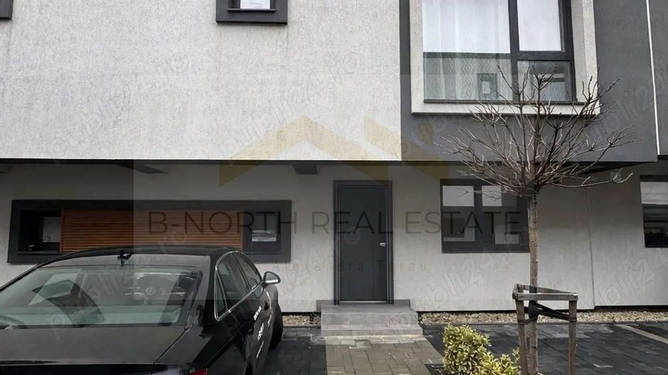 Vilă 4 camere de închiriat, 3 dormitoare cu băi proprii, complex rezidențial înc - Poză 5